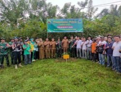 Dandim 0209/Labuhanbatu Pimpin Penanaman 500 Bibit Pohon, Wujudkan Komitmen TNI Lestarikan Lingkungan