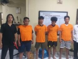 Razia BNN di Patumbak Ricuh, Empat Orang Ditahan