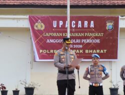 12 Personel Polres Pakpak Bharat Naik Pangkat Setingkat : Tingkatkan Profesionalisme Dalam Melaksanakan Tugas.