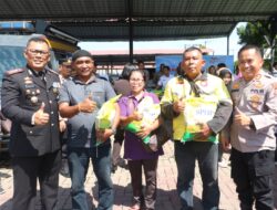 Polda Sumut Salurkan Beras untuk Penggali Kubur dan Tukang Becak di Hari Bhayangkara ke-80