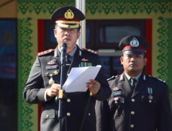 Polres Pelabuhan Belawan Gelar Upacara Hari Bhayangkara Ke-80 dengan Khidmat