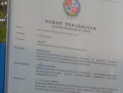 Dua Paket Pembangunan Koramil Lubuk Pakam, Total Anggaran Capai Rp 2,27 Miliar