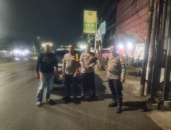 Polsek Medan Labuhan Gencarkan Patroli Malam Antisipasi Kejahatan Jalanan