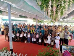 Koramil 01/Aek Kanopan Dukung Tertib Administrasi Desa, Hadiri Penilaian di Damuli Pekan