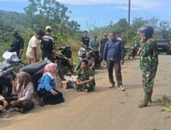 Gotong Royong Bersama Warga, Koramil 12/Langgapayung Perkuat Kemanunggalan TNI dengan Rakyat
