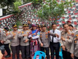Wakapolres Humbahas Hadiri Acara Puncak Festival Wisata Edukasi Leluhur Batak Rumahela Dan Doa Bersama.