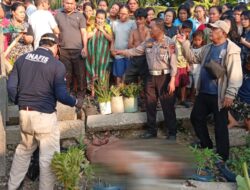Wanita Tewas Tertabrak Kereta Api di Medan Deli, Polsek Medan Labuhan dan Tim Inafis Olah TKP