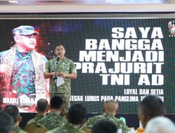 Pimpin Laporan Korps 45 Pati TNI AD, Kasad Tekankan Amanah Kepemimpinan