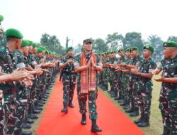 Pangdam I/BB Tinjau Marshalling Area Yonif TP 902/SPG, Tekankan Disiplin dan Kesiapan Prajurit