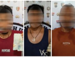 Polres Belawan Amankan 3 Preman, Urine Positif Narkoba