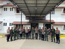 Perkuat Sinergitas, Polres Pakpak Bharat Silaturahmi ke Yon TP 906 dan Kejari Dairi