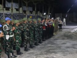 Antisipasi Gangguan Kamtibmas Polres Pakpak Bharat Bersama TNI Dan Satpol PP Gelar Patroli Skala Besar.