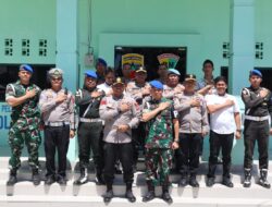 Perkuat Sinergitas TNI–Polri, Kapolres Toba Sambangi Subdenpom I/2-6 Balige