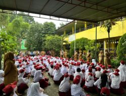 Sentuh Pelajar Tingkat SD, Densus 88 AT Berikan Imunitas Ideologi Terhadap Paham IRET.