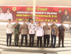 Dandim 0209/LB Tegaskan Sinergitas TNI-Polri di Acara Kenal Pamit Kapolres Labusel