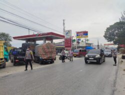 Pastikan Distribusi BBM Tetap Aman, Polres Toba Intensifkan Pengamanan dan Pengaturan di SPBU
