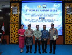 Pisah Sambut Kapolres, AKBP Aditya Resmi Pimpin Polres Pelabuhan Belawan