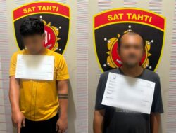 Tim Drugs Wolfa Polres Toba Bekuk Dua Pengedar Sabu