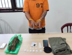 Simpan Sabu dan Ganja di Dua Lokasi, Petani di Karo Ditangkap Satresnarkoba