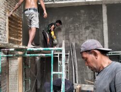 Program Bakti TNI Terus Berjalan, Renovasi SMP Negeri 3 Purbatua Capai Progres 81,5 Persen