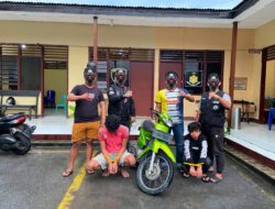 “Tak Berkutik! Dua Komplotan Curanmor di Balige Diciduk, Motor Curian Sempat Diubah Warnanya”