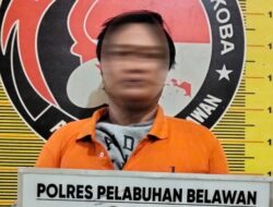 Sat Narkoba Polres Pelabuhan Belawan Tangkap Residivis Pengedar Sabu