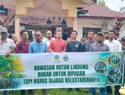 Kelompok Tani: Tertibkan Dugaan Pemagaran Kawasan Hutan, Bukan Pondok Jaga Pelestarian Hutan