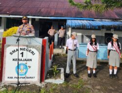 Kapolsek Kerajaan Ajak Pelajar Bijak Bermedia Sosial dan Jauhi Narkoba