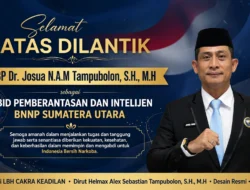LBH Cakra Keadilan Ucapkan Selamat atas Dilantiknya KBP Dr. Josua Tampubolon sebagai Kabid Pemberantasan dan Intelijen BNNP Sumut