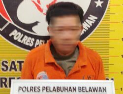 Sat Narkoba Polres Pelabuhan Belawan Tangkap Pengedar Ganja di Hamparan Perak