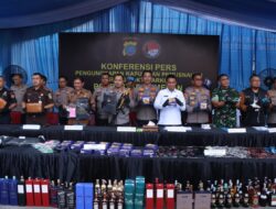 Polrestabes Medan Bongkar 1.187 Kasus Narkoba, 1.434 Tersangka Diamankan