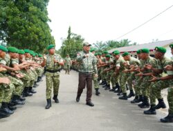 Menhan RI Didampingi Kasdam I/BB Kunjungi Yonif TP 902/SPG, Tinjau Fasilitas dan Beri Motivasi Prajurit