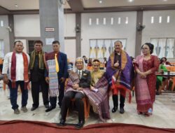 Maruli Siahaan Hadiri Pernikahan Yohanes-Osmicha, Titip Pesan untuk Bangun Keluarga Harmonis