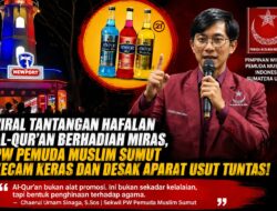 Viral Tantangan Hafalan Al-Qur’an Berhadiah Miras, PW Pemuda Muslim Sumut Desak Aparat Usut Tuntas