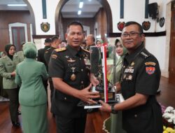 TRADISI SERTIJAB PEJABAT KODAM III/SILIWANGI, PANGDAM TEKANKAN INTEGRITAS DAN PROFESIONALISME