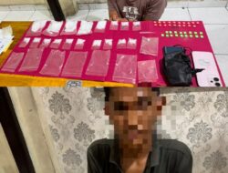 Polres Siak Ringkus Dua Bandar Narkoba di Kandis, Sita 257 Gram Sabu dan 36 Ekstasi