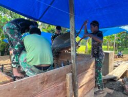 Progres Tembus 31 Persen, Jembatan Gantung Sungai Afia Terus Dikerjakan untuk Mudahkan Akses Warga