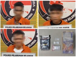 Pengedar Sabu Ditangkap, Dua Pengguna Turut Diamankan di Tanjung Mulia Hilir