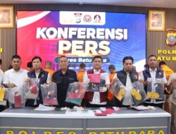 Dalam 40 Hari, Polres Batu Bara Ungkap 10 Kasus 3C dan Amankan 17 Tersangka