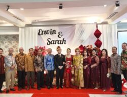 Hadiri Pernikahan Erwin-Sarah, Maruli Siahaan Tekankan Pentingnya Silaturahmi dengan Masyarakat