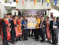 Usai Hadiri Dua Agenda Gereja, Maruli Siahaan Lanjutkan Silaturahmi di Pesta Parheheon Ama HKBP Griya Martubung