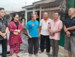 Margaret MS Tinjau Pembangunan Jalan di Kelurahan Besar