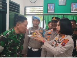 Perkuat Kondusivitas Gerbang Utara Labura, Koramil 01/AK Sambut Apresiasi Peringatan HUT Ke 81 TNI Polsek Kualuh Hulu