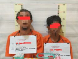 Polres Tapteng Tangkap Dua Terduga Pengedar Sabu di Sarudik