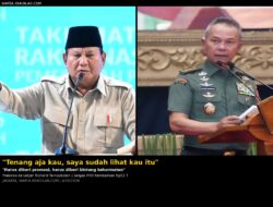 Kode Keras Prabowo ke Letjen Richard Tampubolon: Tenang Aja Kau, Saya Sudah Lihat Kau!