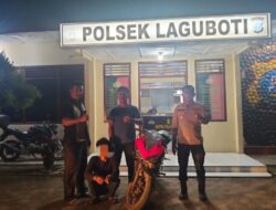 Polsek Laguboti Tangkap Resividis Curanmor di Balige
