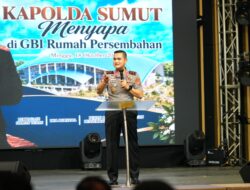 Minggu Kasih di GBI Rumah Persembahan, Kapolda Sumut Dekatkan Polri dengan Warga