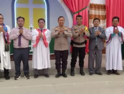 Kapolsek Kerajaan Ajak Jemaat GKPPD Jaga Kamtibmas