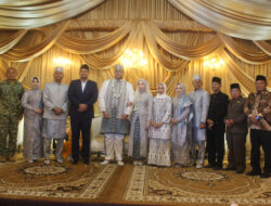 Perkuat Silaturahmi Lintas Tokoh, Dandim 0209/LB Hadiri Akad Nikah Bersama Gubernur Sumatera Utara di Rantauprapat