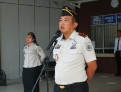 Apel Pagi Rutan Labuhan Deli, Karutan Tegaskan Pentingnya Integritas dan Ingatkan Petugas Hindari Pelanggaran.